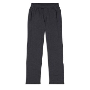 Lululemon Discipline Pant Pockets Casual Track Heather Gray Stretch men’s medium